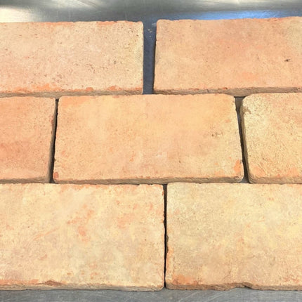 Baked Earth Pale Terracotta Brick Tiles 12 x 24 x 2cm - Baked Earth