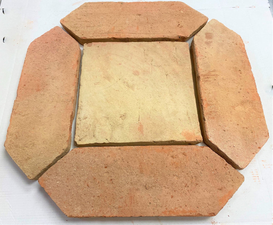 Baked Earth Pale Terracotta Picket Tiles 10 x 30 x 2cm - Baked Earth