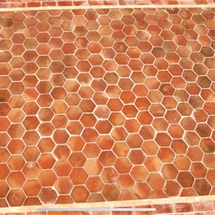 Rustic Terracotta Hexagonal Tiles 20 x 20 x 2cm - Baked Earth