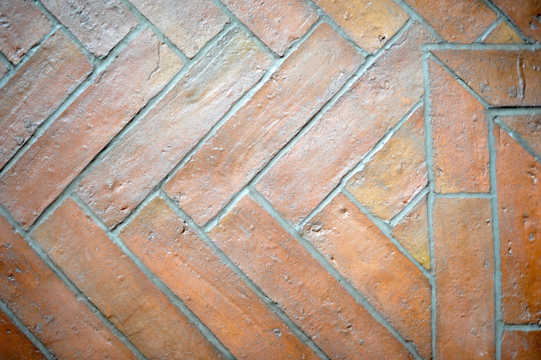 Rustic Terracotta Parquet Tiles 7.5 x 30 x 2cm - Baked Earth