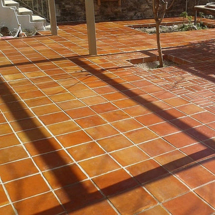 Rustic Terracotta Square Tiles 30 x 30 x 2.3cm (pallet 20m2) - Baked Earth