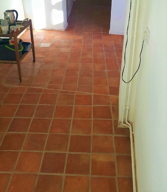 Rustic Terracotta Tiles 15 x 15 x 2cm (Order now delivery 14th/15th of August) - Baked Earth