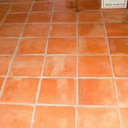 Spanish Terracotta Square Tiles 30 x 30 x 2.3cm - Baked Earth