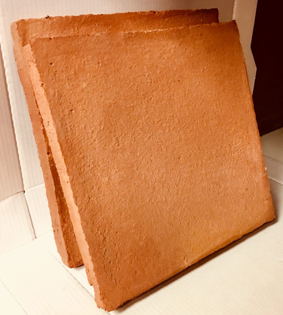 Spanish Terracotta Square Tiles 30 x 30 x 2.3cm - Baked Earth