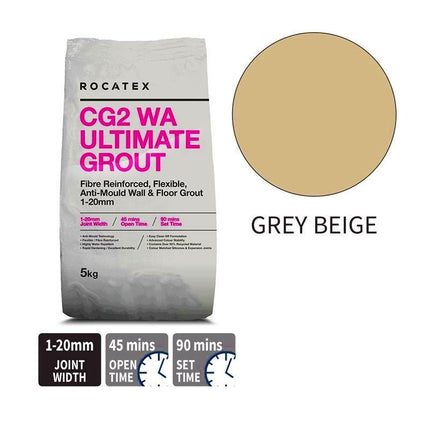 Ultimate CG2 Grout Beige 5kg - Baked Earth